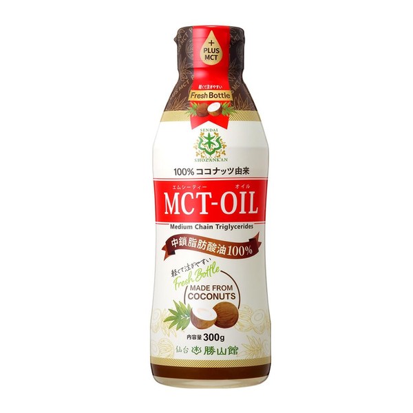 Sendai Katsuzankan MCT Oil, 10.6 oz (300 g), Fresh Bottle,
