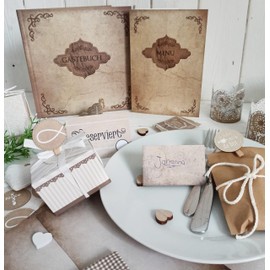 Logbuch-Verlag 24 Wooden Pegs with Motifs Church Faith Religion Table Decoration Guest Gift Christening Communion Confirmation