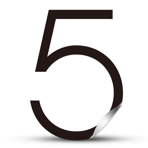 Diggoo 8 Inch Modern House Numbers for Outside 0-9, Easy