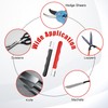 4 Pack Garden Tool Sharpener, Mini Knife Machete Sharpener Portable
