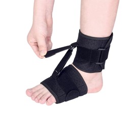 Wilsonzin Foot Lift Splint for Foot Lifter Weakness, Ankle Orthosis, Adjustable Ankle Stabilisation and Foot Lowering Support, Helps with Valgus Foot, Nerve Injuries, Leg Muscle Disorders
