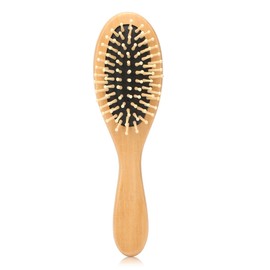 2 Colors Wooden Massage Hairbrush Comb, Anti Static Natural Comb, Scalp Health Care Paddle Brush, Massage Hair Brush, Suitable for Women and Men(1#)
