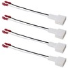 Fiegromech 4PCS Speaker Harness Adapter Compatible with Toyota Camry Corolla