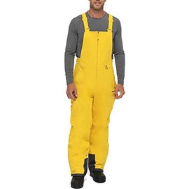 Arctix Men's Essential Insulated Bib Overalls, Bamboo Yellow, 3X-Large/30" Inseam