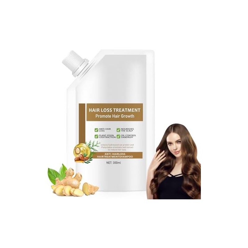 BSOON Champú Anticaída, Promueve el Crecimiento del Cabello, con Ginseng