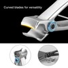 Nail Clipper Cutter Nail Cutting Trimmer Toenail Fingernail Cutter Stainless