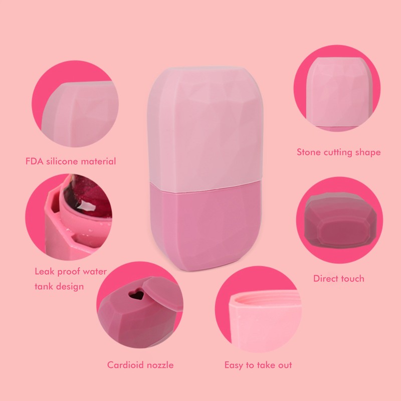 Ice Roller for Face Eliminate Edema Silicone Ice Balls Mould