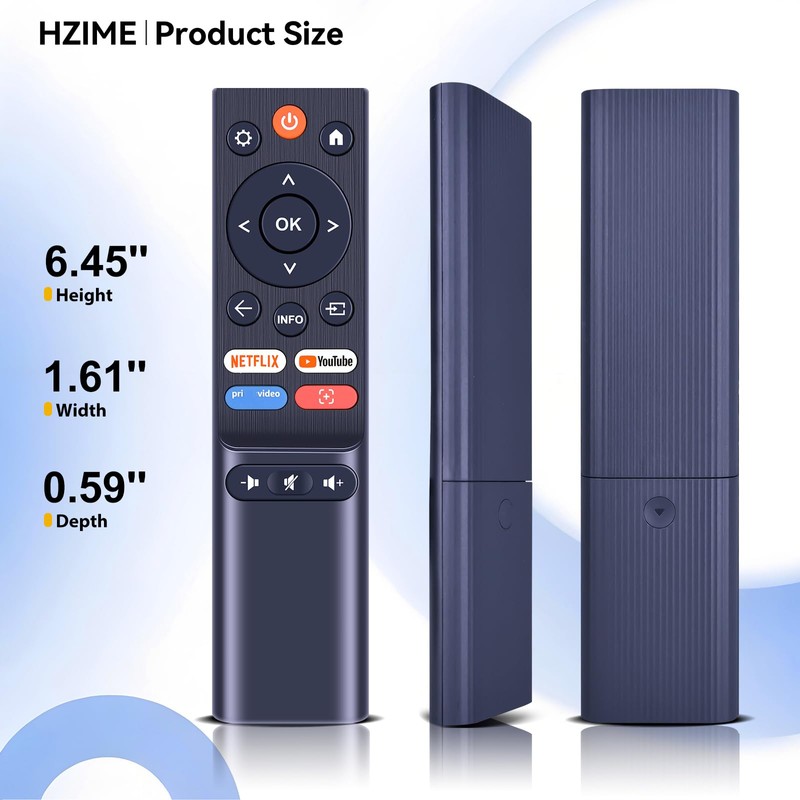 GOUYESHO Nue Ersatz Fernbedienung Kompatibel mit VISSPL Smart Beamer H10