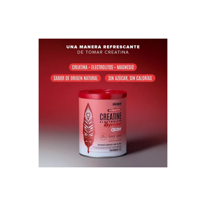 Birdman Creatine Refresher | Creatina Monohidratada con Electrolitos, Magnesio y