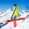 QKURT 2PCS Ski Carrier Straps, Adjustable Ski Shoulder Straps Binding