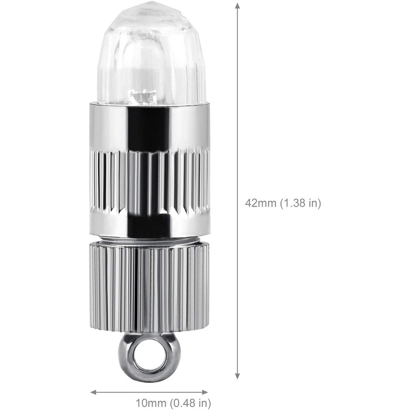 LIHAO 15x Battery Operated Mini LED Lights for Paper Lanterns,