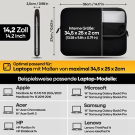 Sidorenko Laptop case compatible with all laptops and tablets