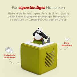 tonies Kung Fu Panda Audio Figure for Toniebox, Audio Play for Children from 6 Years, Playing Time Approx. 73 Minutes
