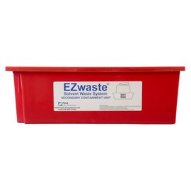 Foxx Life Sciences-252-1901-OEM EZwaste Secondary Container Spill Basin, Safety Tray for 1L-10L 10 to 2.5 Gallon) Carboys, Bottles, and DOT Waste Containers