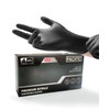 PACIFIC PPE 4 mil Black Nitrile Disposable Gloves, Food-Safe, Latex-Free,