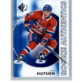 2024-25 Upper Deck SP Blue Parallel Hockey #128 Lane Hutson Rookie Card RC Hockey Card