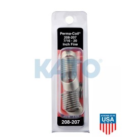 Perma-Coil 7/16-20 Thread Repair Pack Perma-Coil 208-207 (6 Insert) Helicoil 5528-7