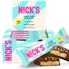 Nick’s Protein Bars Crispy Cookie Chocolate – 12-Count Box |