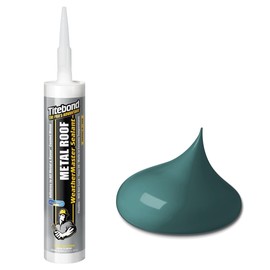 Titebond WeatherMaster Metal Roof Sealant 61831 Green 9.5 Oz.