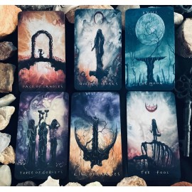 Shadow Journey Tarot - 78 Card Tarot Deck Featuring Dark, Shadowy, Fantasy Art