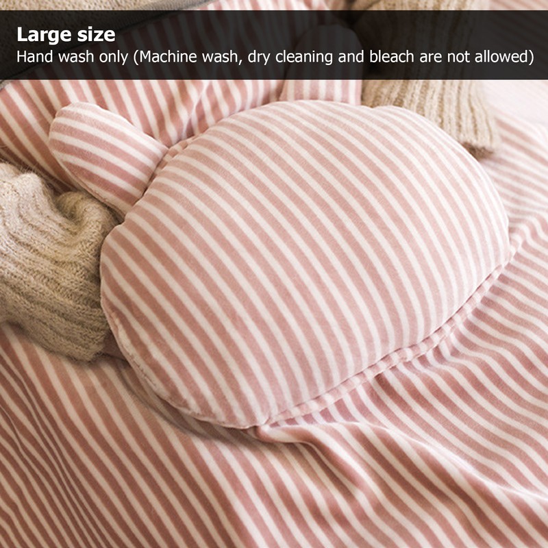 USB Heated Blanket Pink 5V High Safety Soft Polyester Fiber