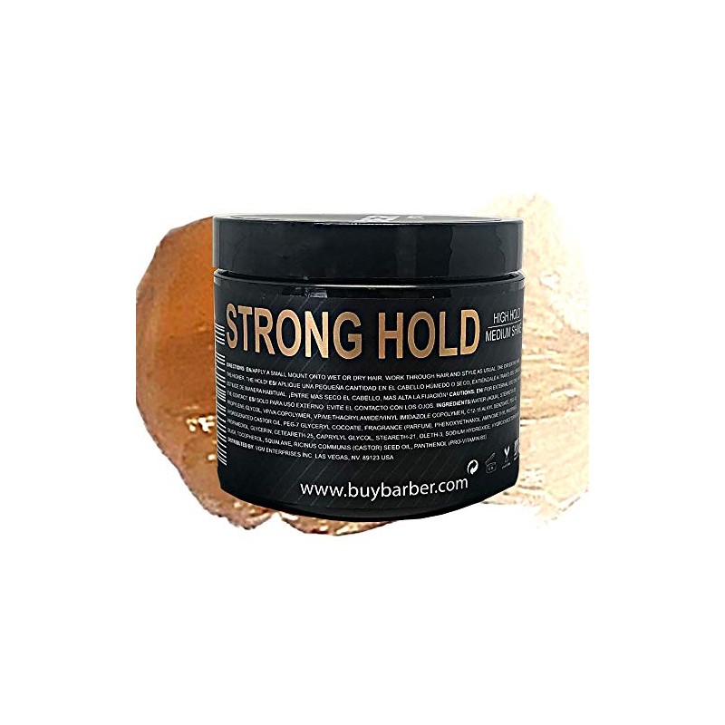 Buy Barber Super Hold Pomade Water Based Made in USA