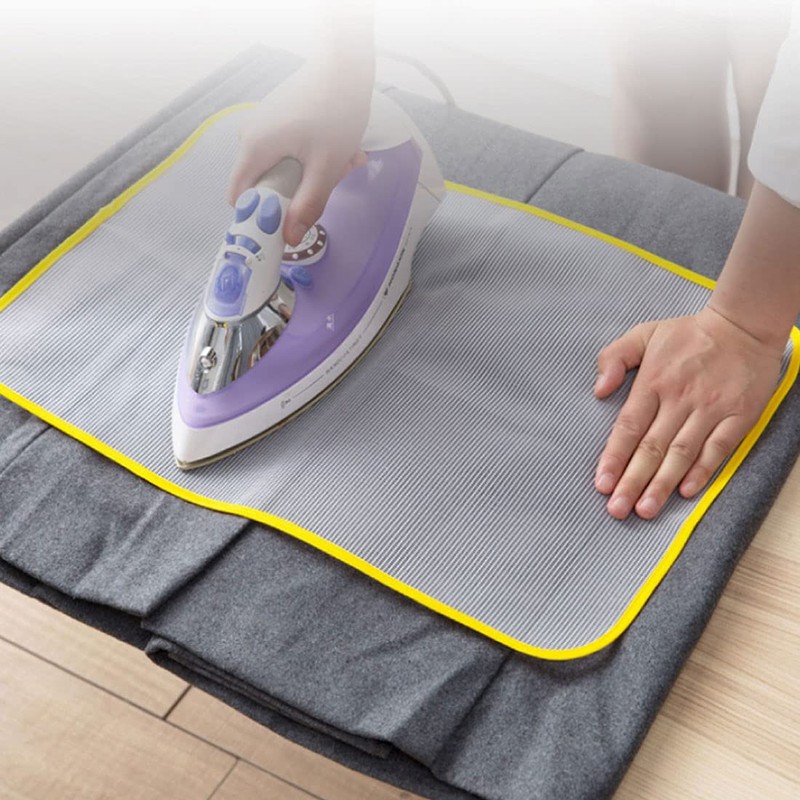 SUPIA Iron Heat Resistance Plastic Holder and Ironing Pressing Pad