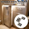 Three Leaf Non-Mortised Hinge for Mobile Home & RV Interior