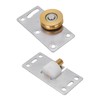 2 Sets Sliding Door Roller Brass Stainless Steel Pulley for