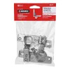Hermex BIDI-FF, Bisagras bidimensional, brazo corto, bolsa 2 piezas