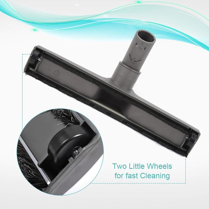 Vacuum Head Attachment PP Hard Floor Head Simple Installation Brush