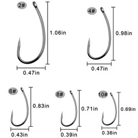 Angelhaken ohne Widerhaken, 120 Stück, Karpfenangeln, Kreis, Kurbel, Fliegenbinden, Haken, Karpfenhaar, Ködervorrichtungen, Süßwasser, Salzwasser