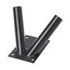 Aqbau Flag Holder 2 Compartments Flag Pole Holder Flag Wall