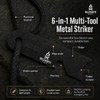 Wild North Goods Fire Starter Kit - Ferro Rod, Striker,