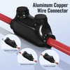 RVBOATPAT Insulated Inline Splice Connector 2/0-6 Gauge Wire Connectors Aluminum