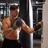 Bluelander 2 Guantes De Box Entrenamiento Kickboxing Velcro 8-12oz