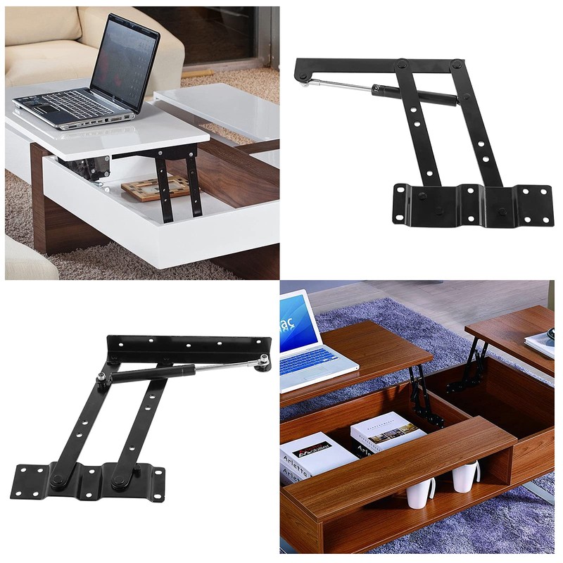 HAKZEON 2 PCS 9.52 Inch Lift Up Top Coffee Table