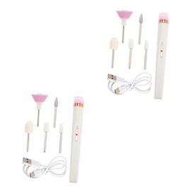 Healeved Sets Electric Nail Drill Filer Machine Nail Drill Set for Salon Easy to Operate