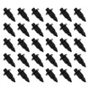 eMagTech 30 x Fairing Clips, 6 mm Rod Diameter, Plastic,