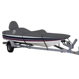 Classic Accessories StormPro Heavy Duty Outboard Ski-Boat Cover with Support Pole