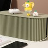 Cable Organizer Box Large Capacity Durable ABS Detachable Cover Insulated