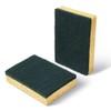 SPONTEX - The Green Sponge - 4 Scouring Pads Green