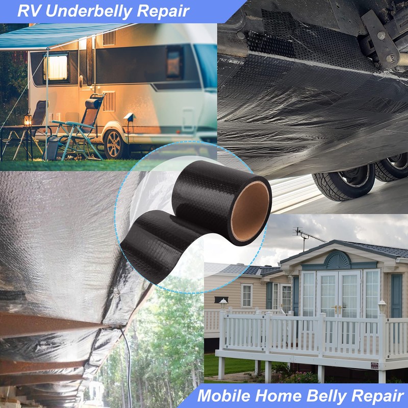 PlusRoc RV Underbelly Material RV Underbelly Tape Waterproof Flex Belly