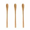 SITEDAN Muddler Spoon Muddler Bamboo Dessert Spoon Ice Cream Spoon