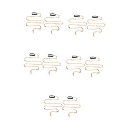 OATIPHO 10 pcs French Vintage Wheat Ear Hair Chain with Embellishments Versatile Updo Hair Accessory for Women Bridal Headpiece with Convenient Clip