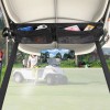 PGmoon Golf Cart Ceiling Storage Bag, Golf Cart Overhead Organizer