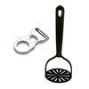 2 Piece Manual Potato Masher Plastic Pestle and Potato Peeler