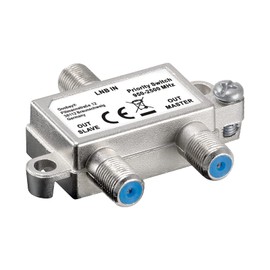 Wentronic 51445 SAT Switch 1 LNB to 2 SAT Receiver