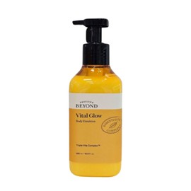 Beyond Vital Glow Body Emulsion 500ml Citrus Floral Herb Fragrance Whitening Vegan Skin Glow / 비욘드 바이탈 글로우 바디 에멀전 500ml 시트러스 플로럴 허브향 미백 비건 피부 광채