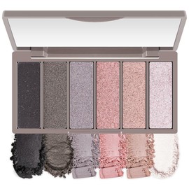 Kaely 6 Color Mini Nude Eyeshadow Palette Makeup, Highly Pigmented Eye Shadow Palette Waterproof, Natural Glitter Shimmer Eye Shadow Palette, paleta de sombras de ojos, Vegan & Cruelty-free, 03